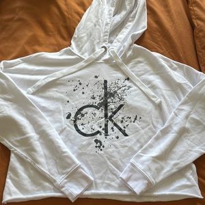Calvin Klein crop hoodie